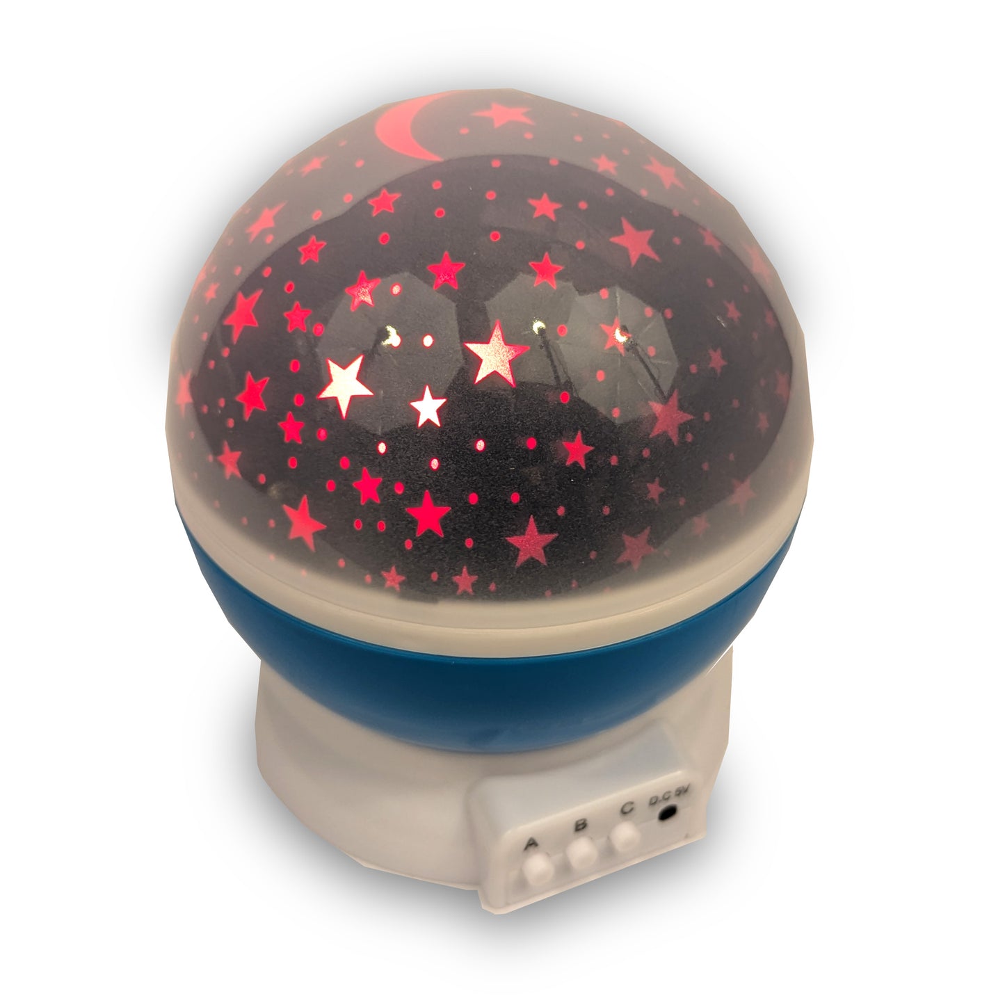 Rotating Star Projection Lamp Blue