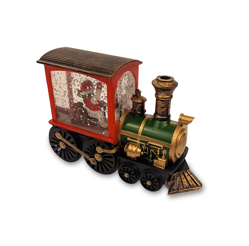 Green & Gold Santa Train