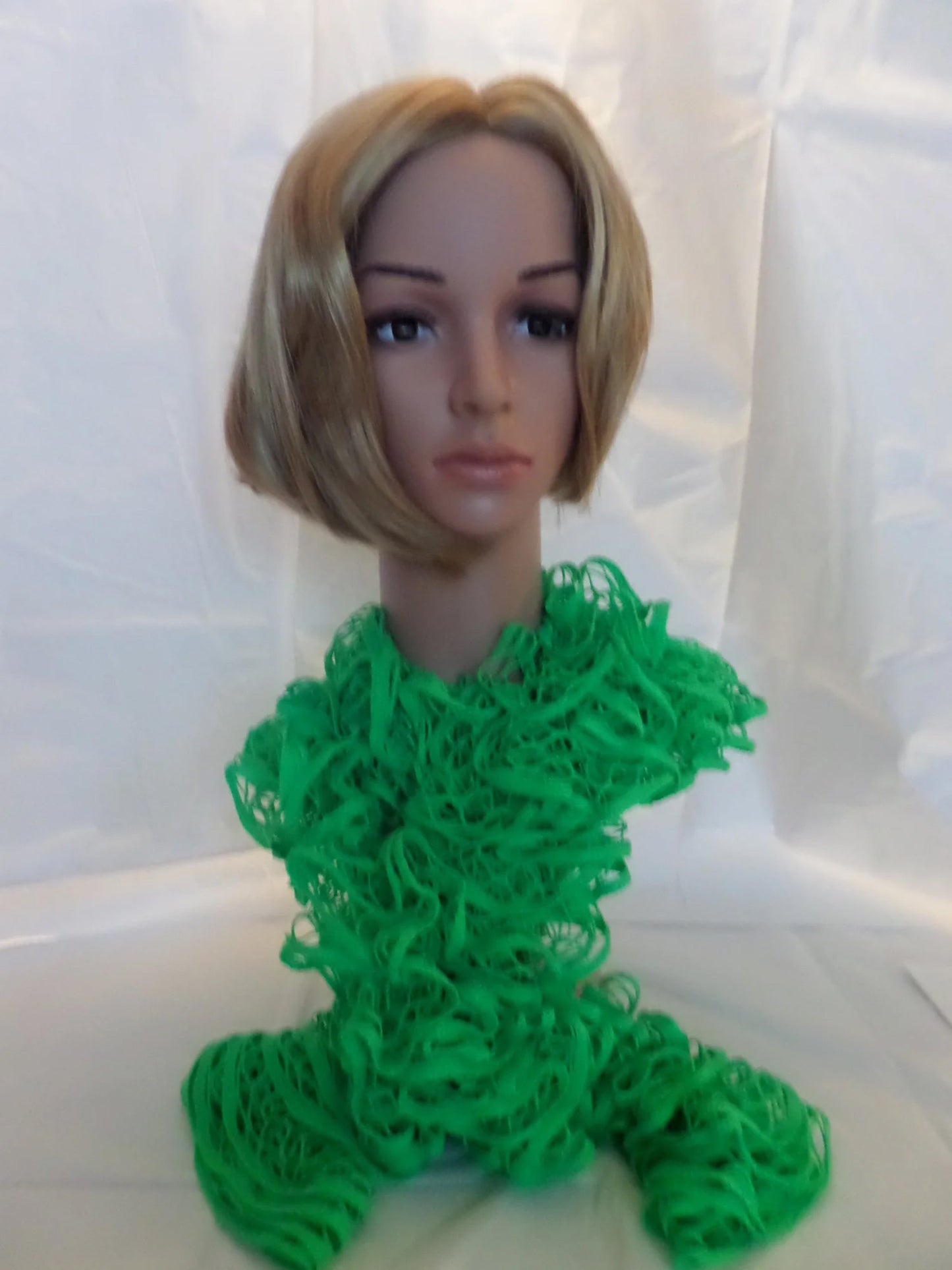 Neon Green Scarf