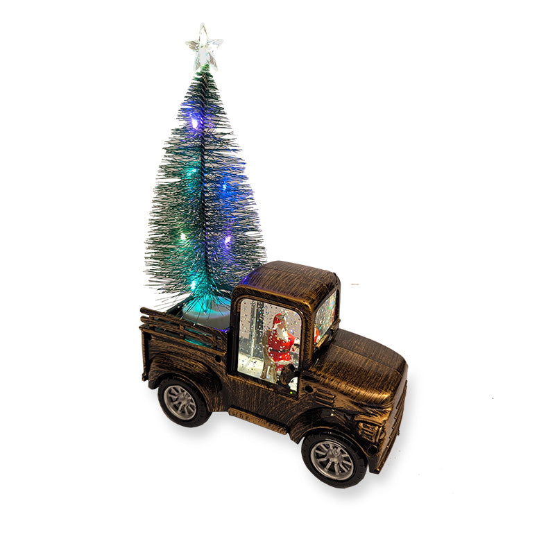 Bronze Santa Truck