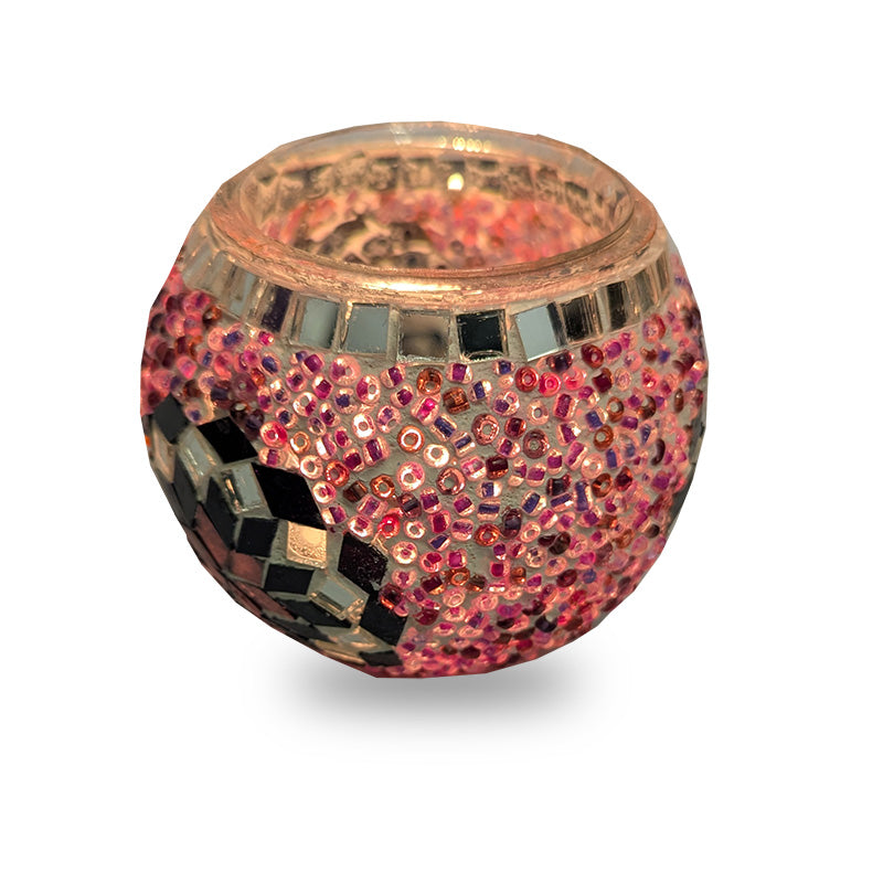 Pink Candle Holder