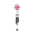 Cardinal  Pink Pinwheel Chime